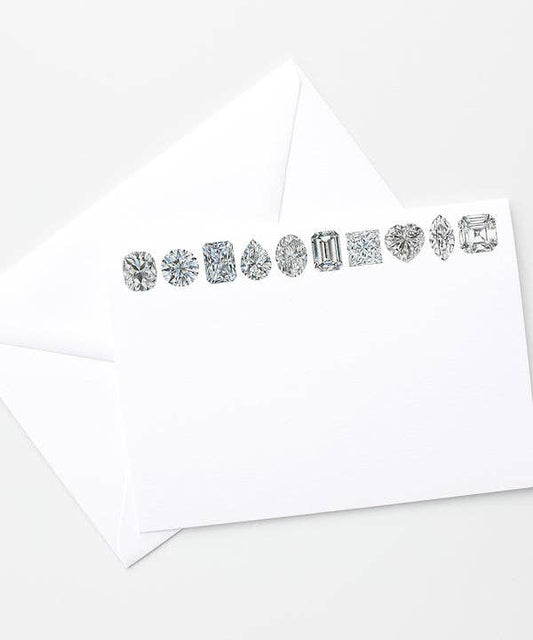 Diamond Shape Stationery