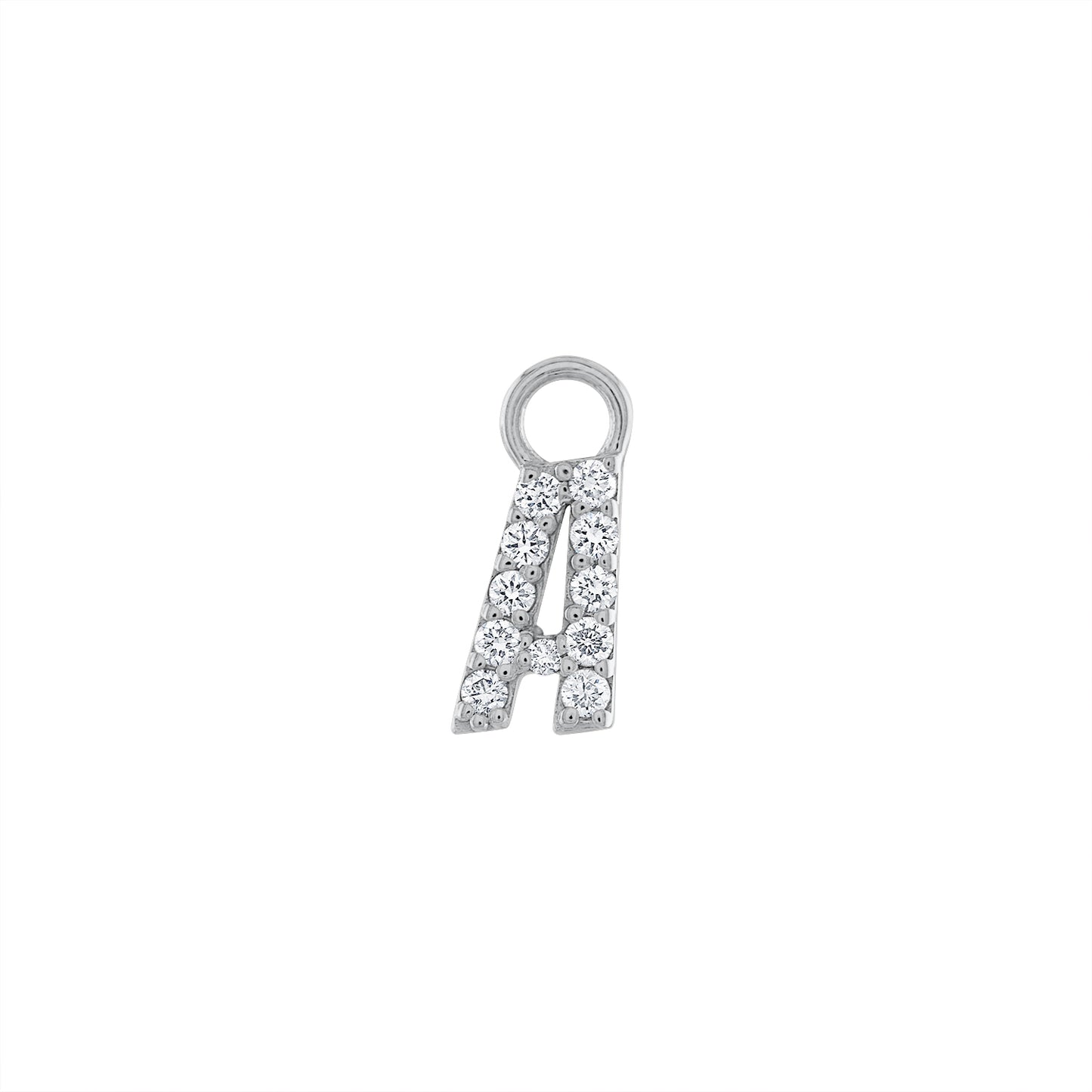 Diamond Letter Charms