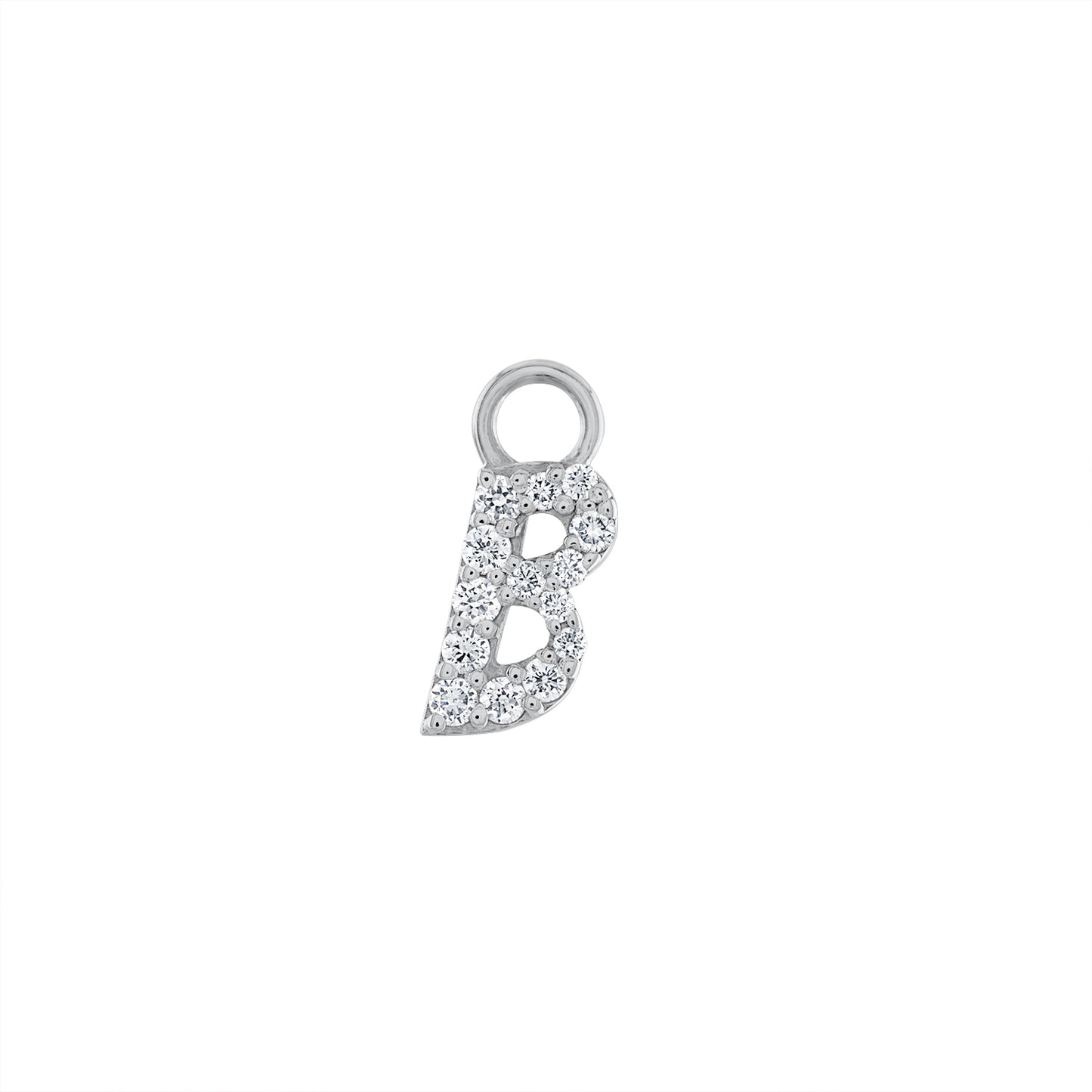 Diamond Letter Charms