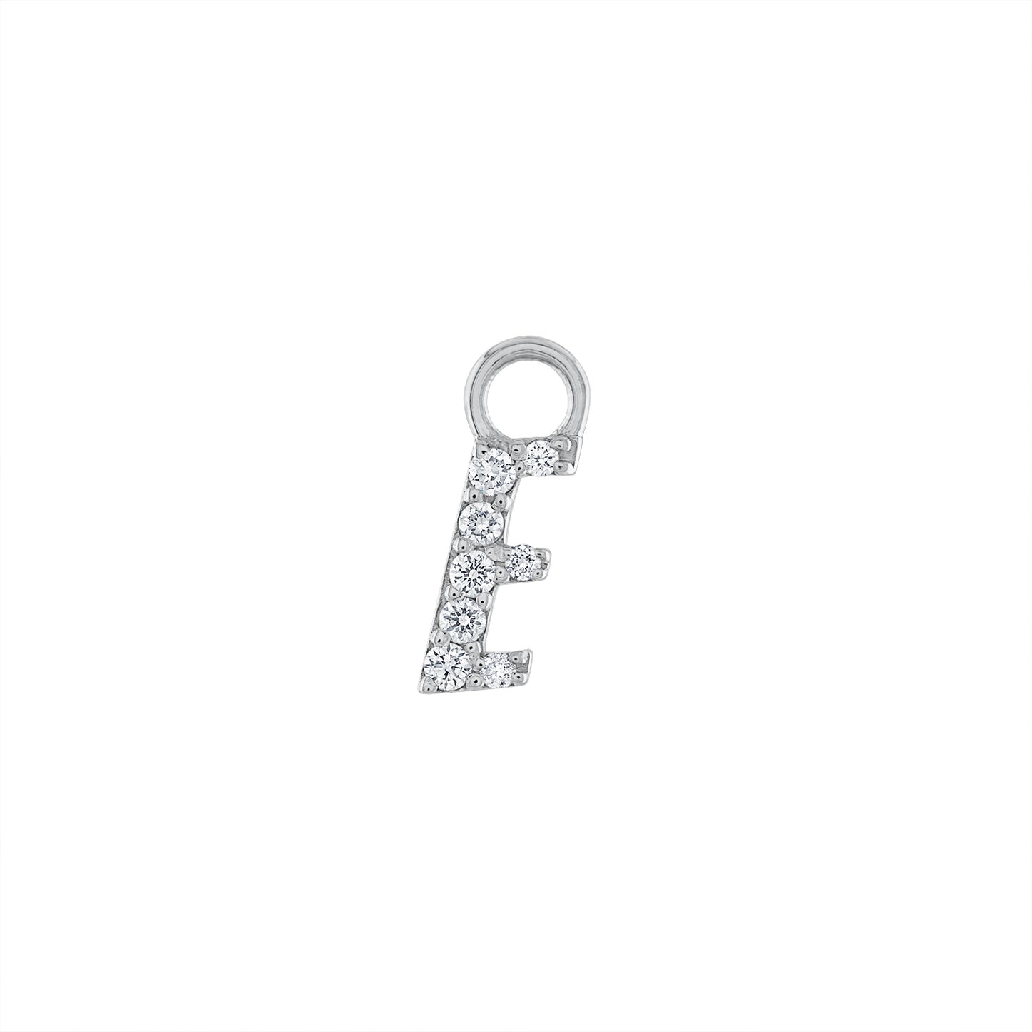 Diamond Letter Charms