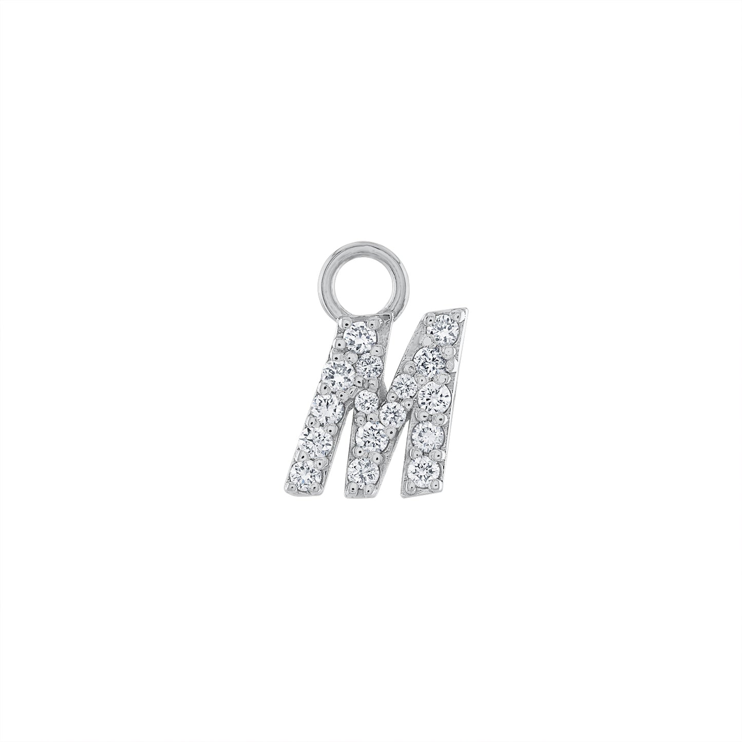 Diamond Letter Charms