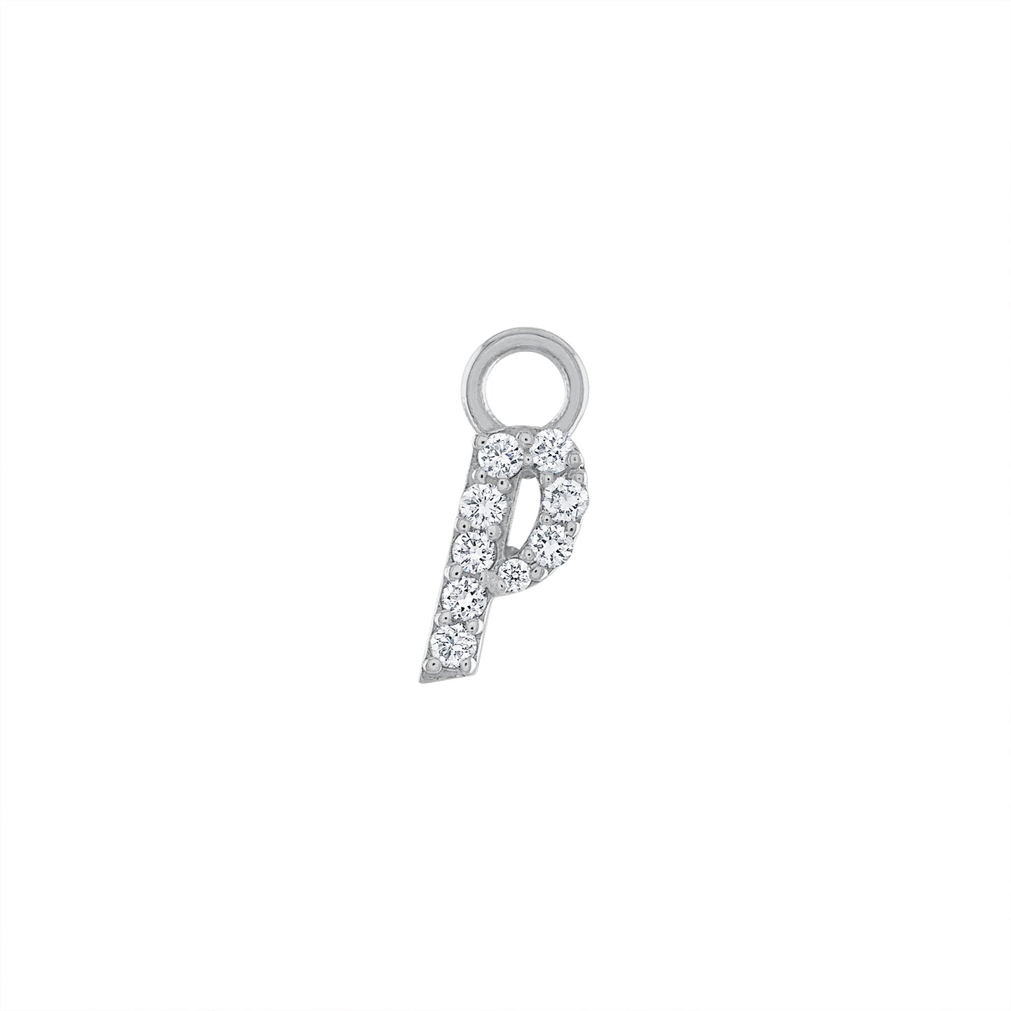 Diamond Letter Charms