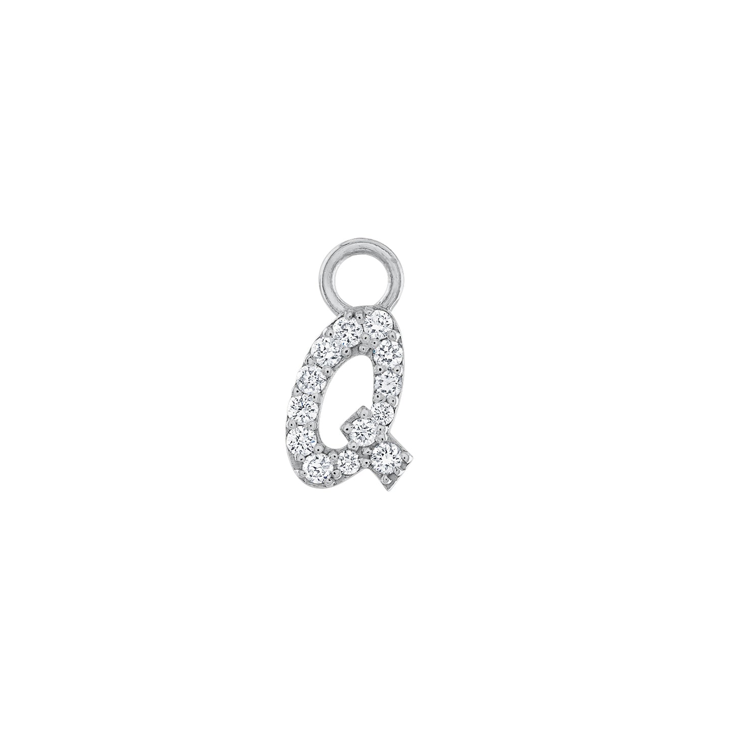 Diamond Letter Charms