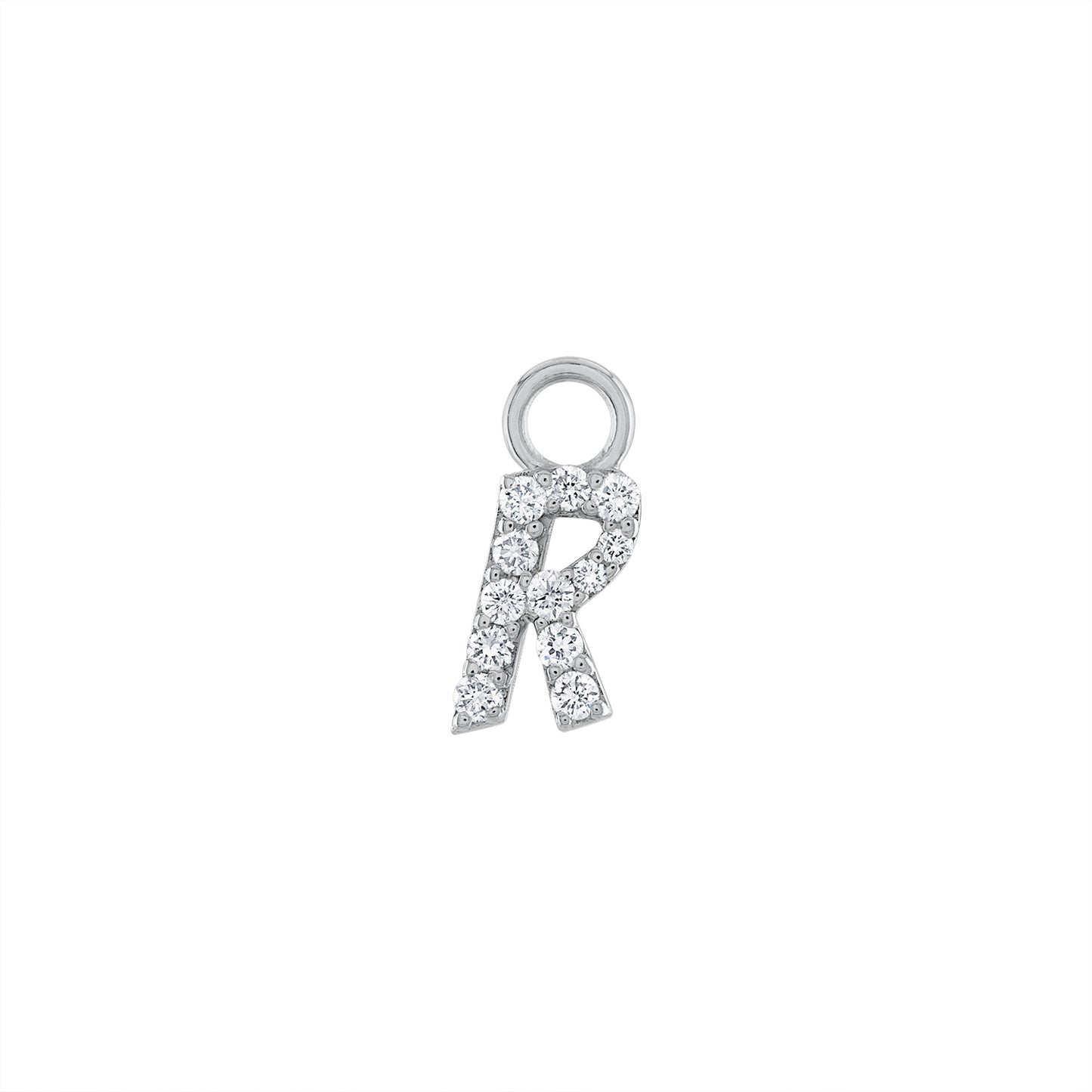 Diamond Letter Charms