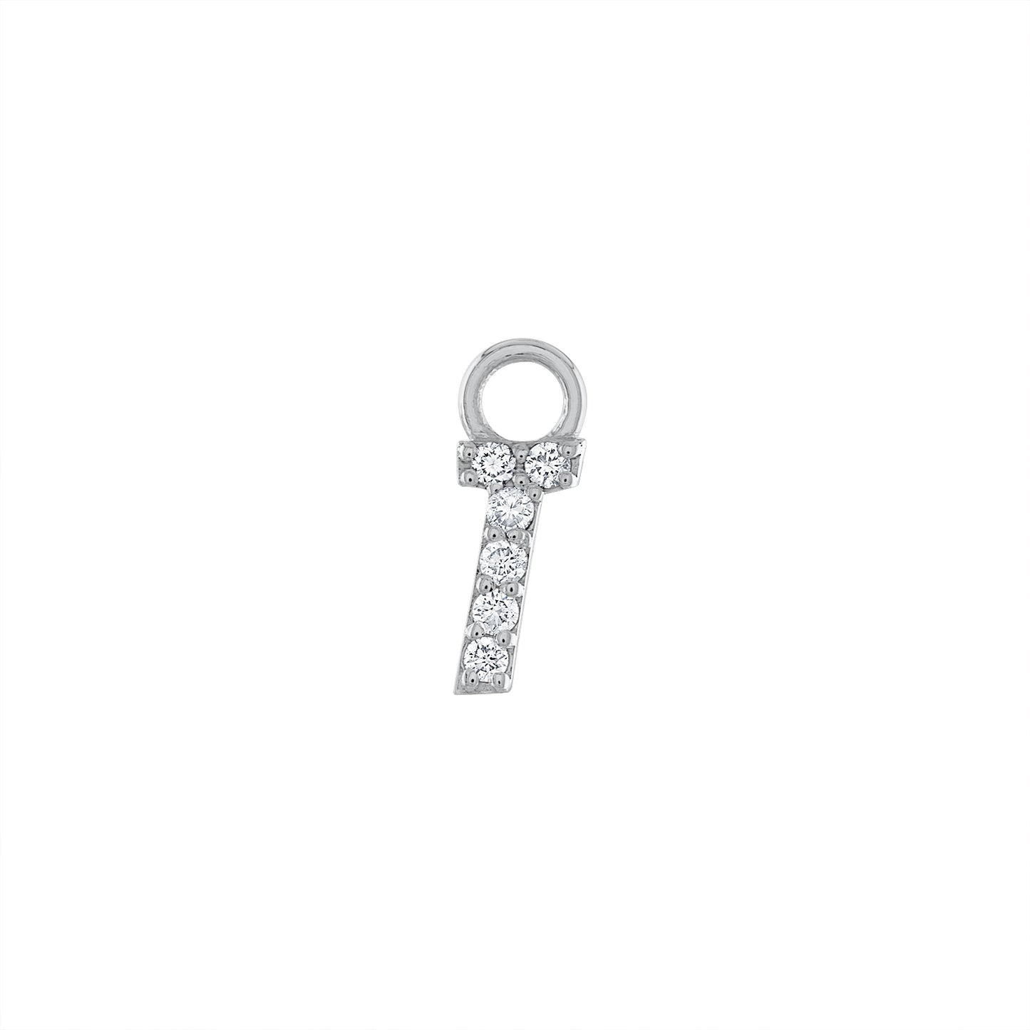 Diamond Letter Charms