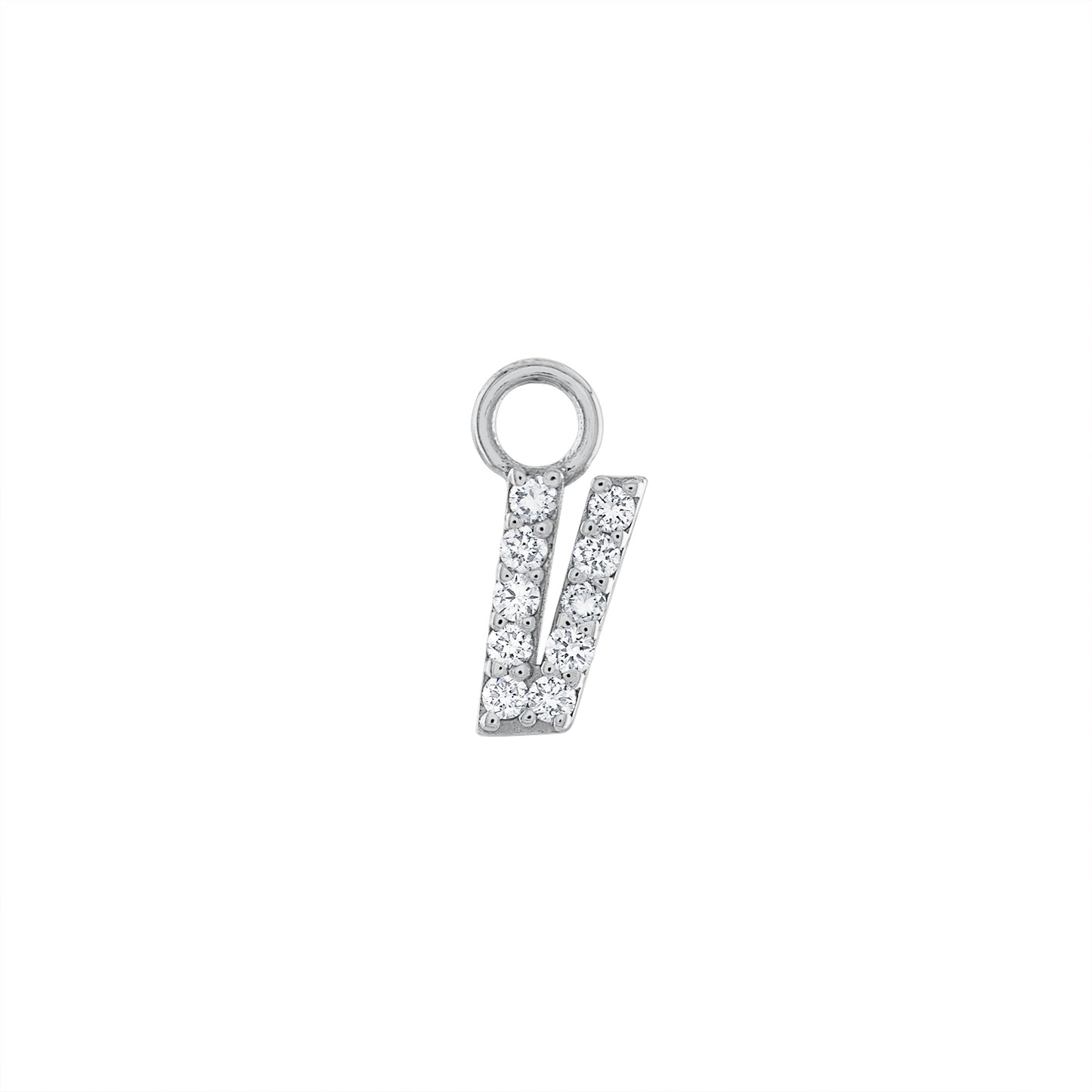 Diamond Letter Charms