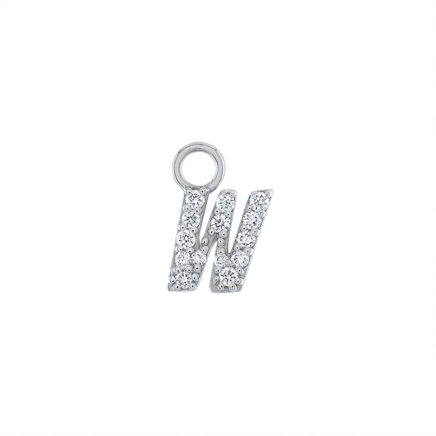 Diamond Letter Charms