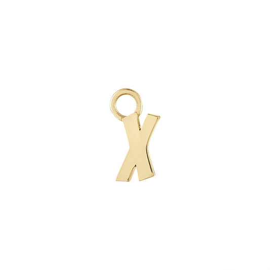 Letter X Charm