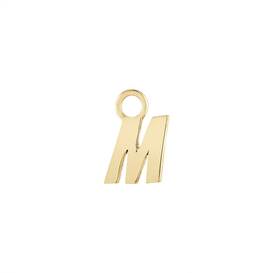 Letter M Charm